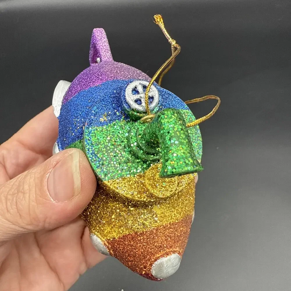 December Diamonds 2004 Rainbow Submarine Ornament #5590066 RARE Beatles Love